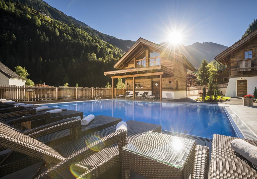 Hotel Wiese Sankt Leonhard im Pitztal Exterior foto