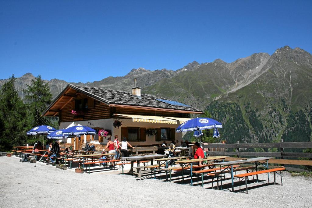 Hotel Wiese Sankt Leonhard im Pitztal Exterior foto